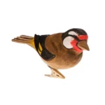 Yellow & Brown British Bird Clip