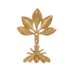 Gold Bee Hook & Tieback