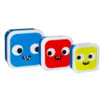 Monster Lunch Boxes - Set of 3
