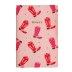 Howdy Cowboy Boot A5 Notebook