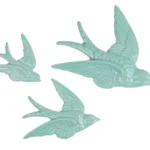 Swallow Wall Decorations Duck Egg - Set of 3