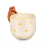 Peeking Highland Cow Planter